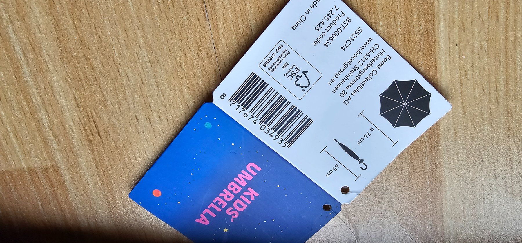 Ombrelli: Kinderregenschirm Weltall Rakete neu – Nuovo e nell'imballaggio originale da Niederbipp venduto da Tamara15101995 1