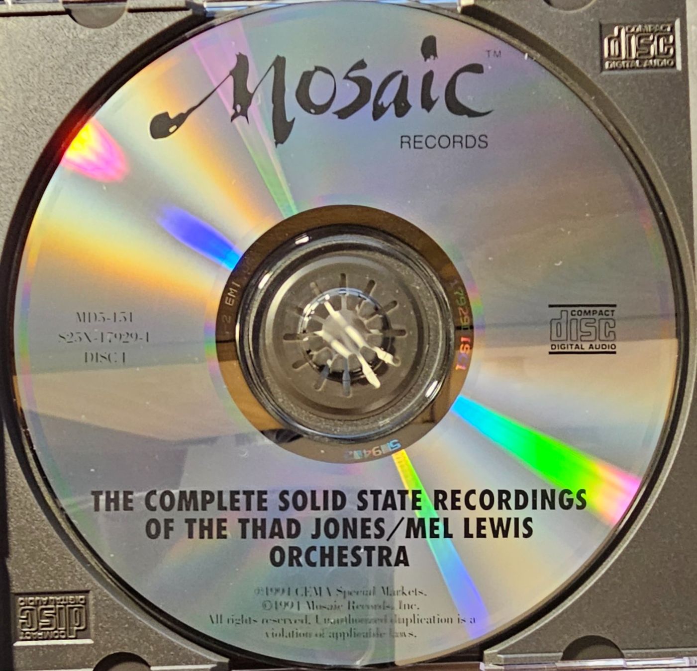 CDs: The Thad Jones/Mel Lewis Orchestra -The Complete Solid State – D'occasion à Wahlen b. Laufen par Cg10 7