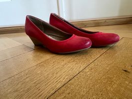 Rote Sommerpumps von Pesaro, Grösse 37, Top Zustand!