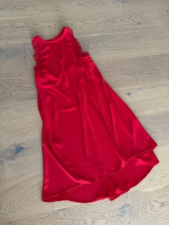 rotes Kleid