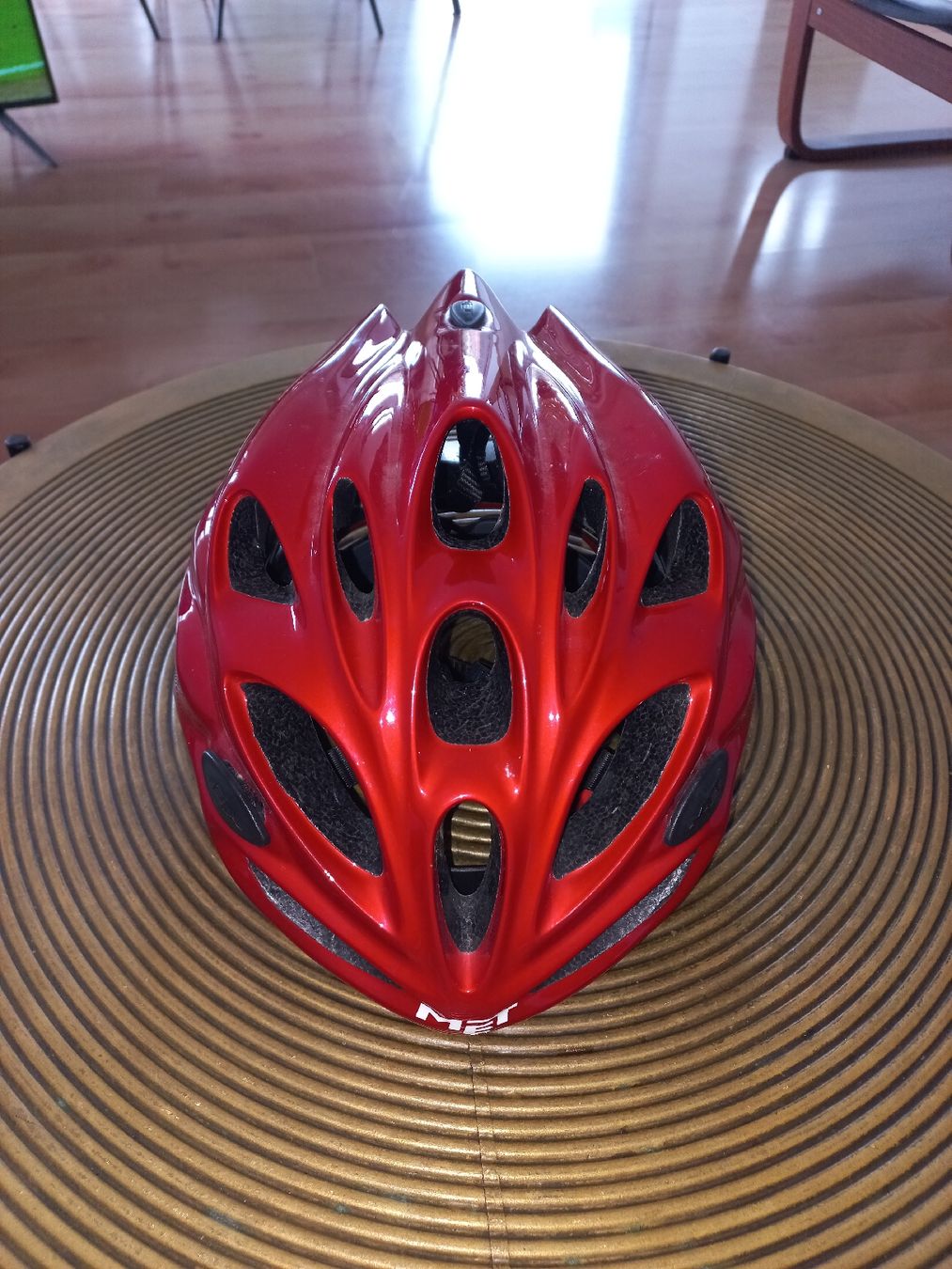 Caschi: Velohelm Marke MET, Farbe Rot – Usato da Horgen venduto da fofa06