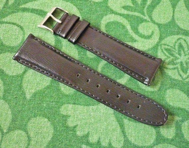 Montblanc Orologi: MONTBLANC Armband Leder 22mm schwarz – Usato da Adliswil venduto da di_hans 1