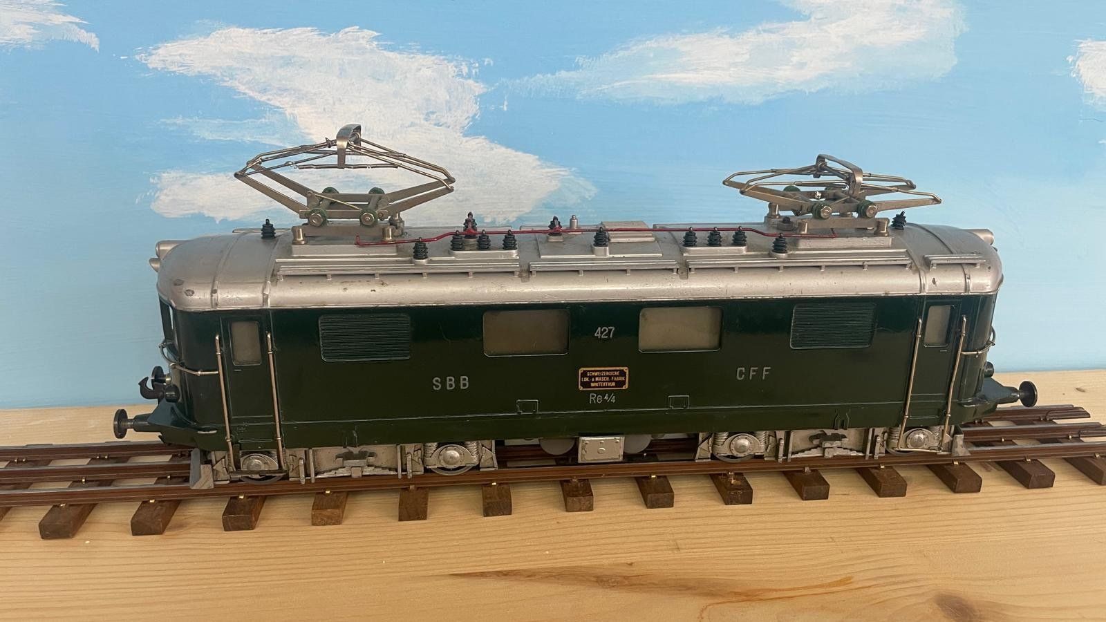Hag Modellini di ferrovie: HAG Re 4/4 I Spur 0 – Usato da Birmensdorf ZH venduto da 6109 3