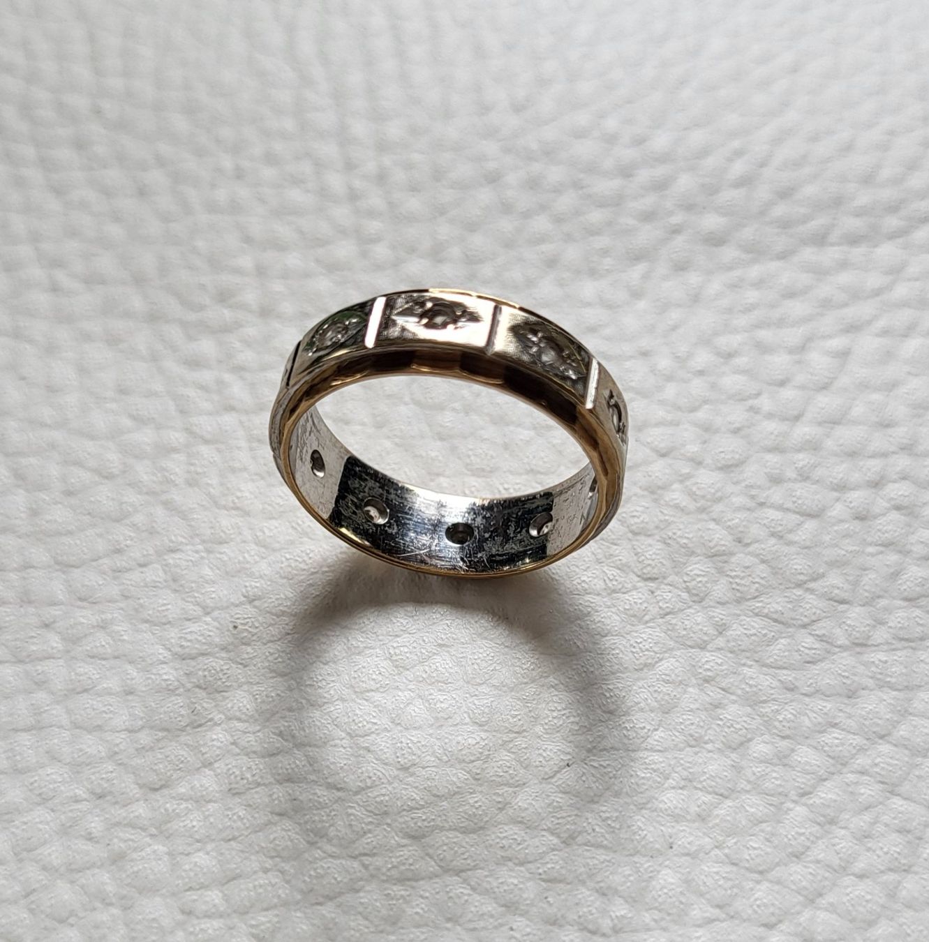 Anelli: Gold Alliance Ring Mit Steine – Usato da Wald ZH venduto da Dasilver 6