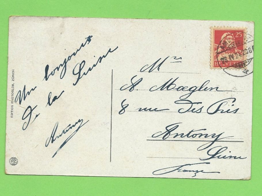 Cartoline postali: Solothurn – Usato da Zürich venduto da t24_de 1