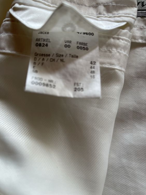 Vestes: Damen Jacke weiss – D'occasion à Fahrni b. Thun par ams_56jv 6