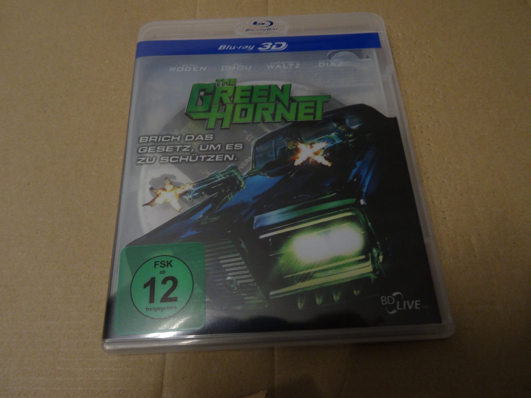 Tutti i DVDs: The Green Hornet 3D BLU-RAY – Usato da Olten venduto da Disc-Verkauf