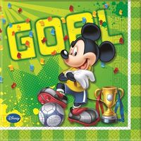 Mickey Goal / Servietten / 20Stk.