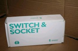 BSEED Smart Alexa Lichtschalter - Schwarz - Neu !!!