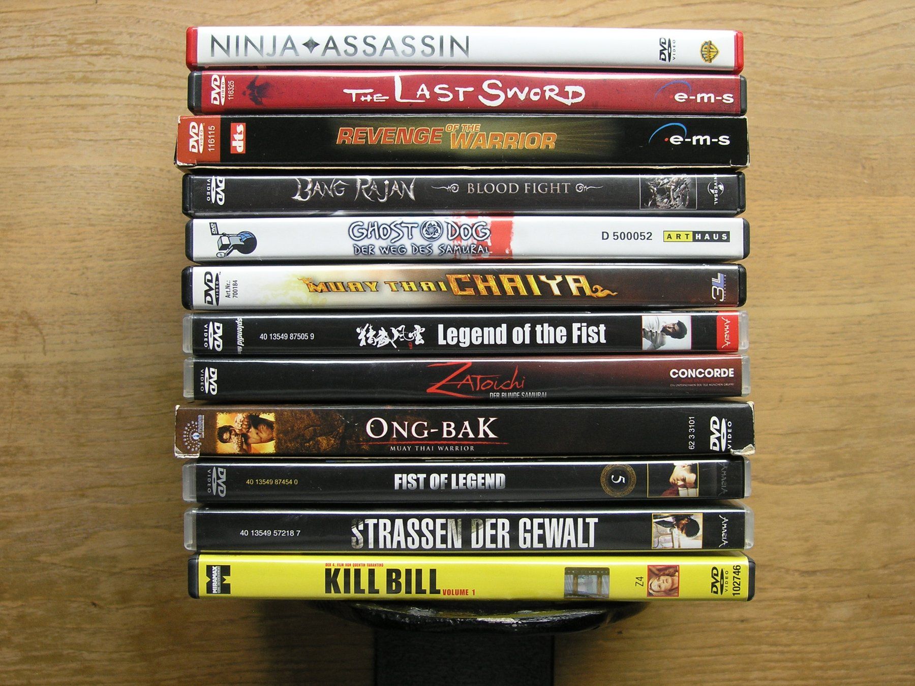 Alle DVDs: DVD SAMMLUNG EASTERN--ACTION-THRILLER FILME – Gebraucht aus Zuzwil SG von vette13 7