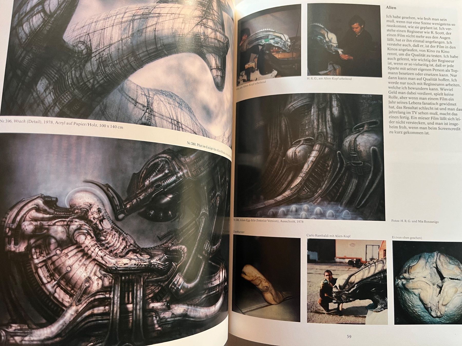 Libri: buch, h.r. giger, ARh+ – Usato da Emmenmatt venduto da flyrecords 3
