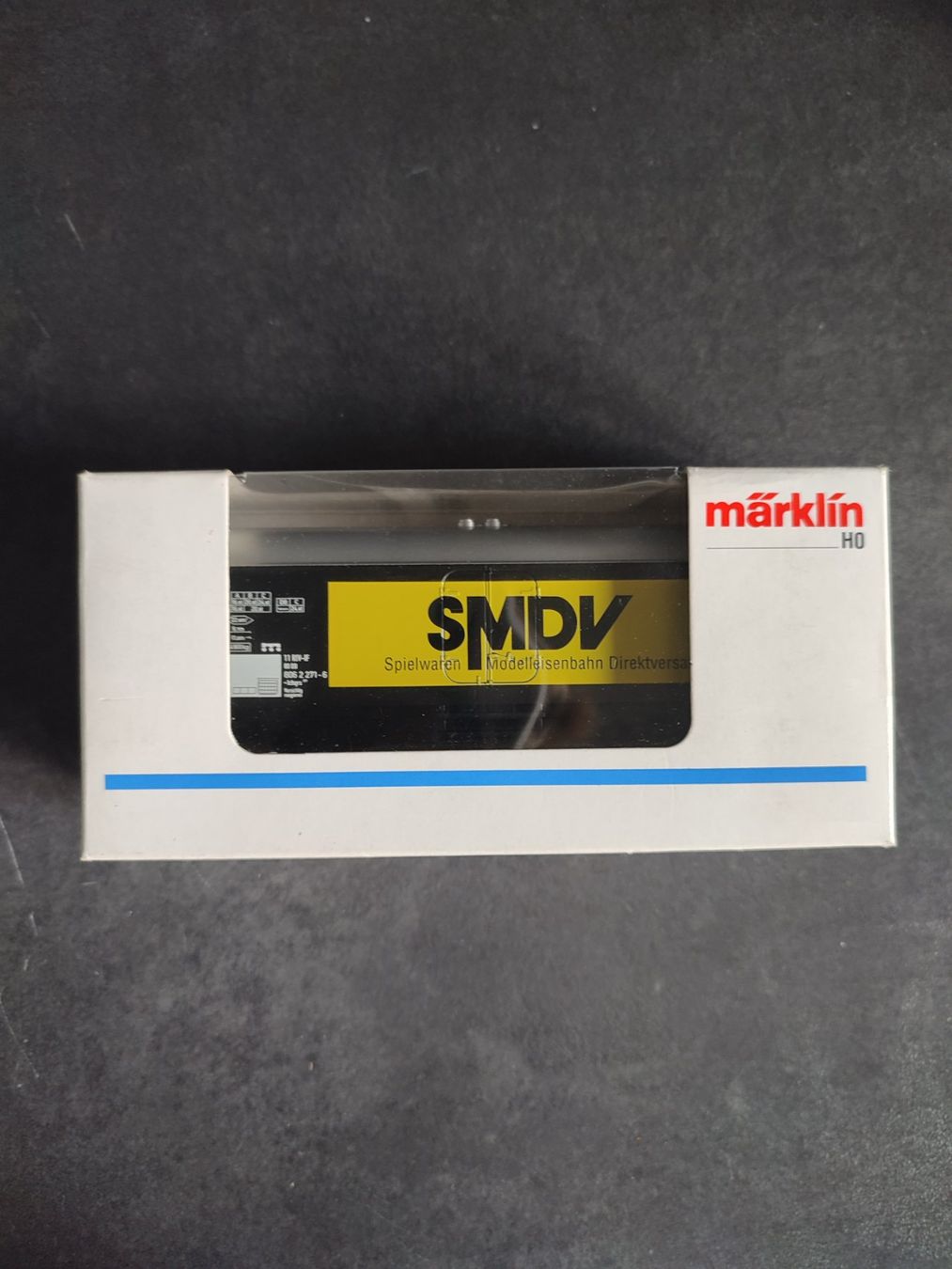 Märklin Modellini di ferrovie: Märklin H0 Güterwagen SMDV mit OVP – Nuovo (secondo la descrizione) da Röschenz venduto da elefant91