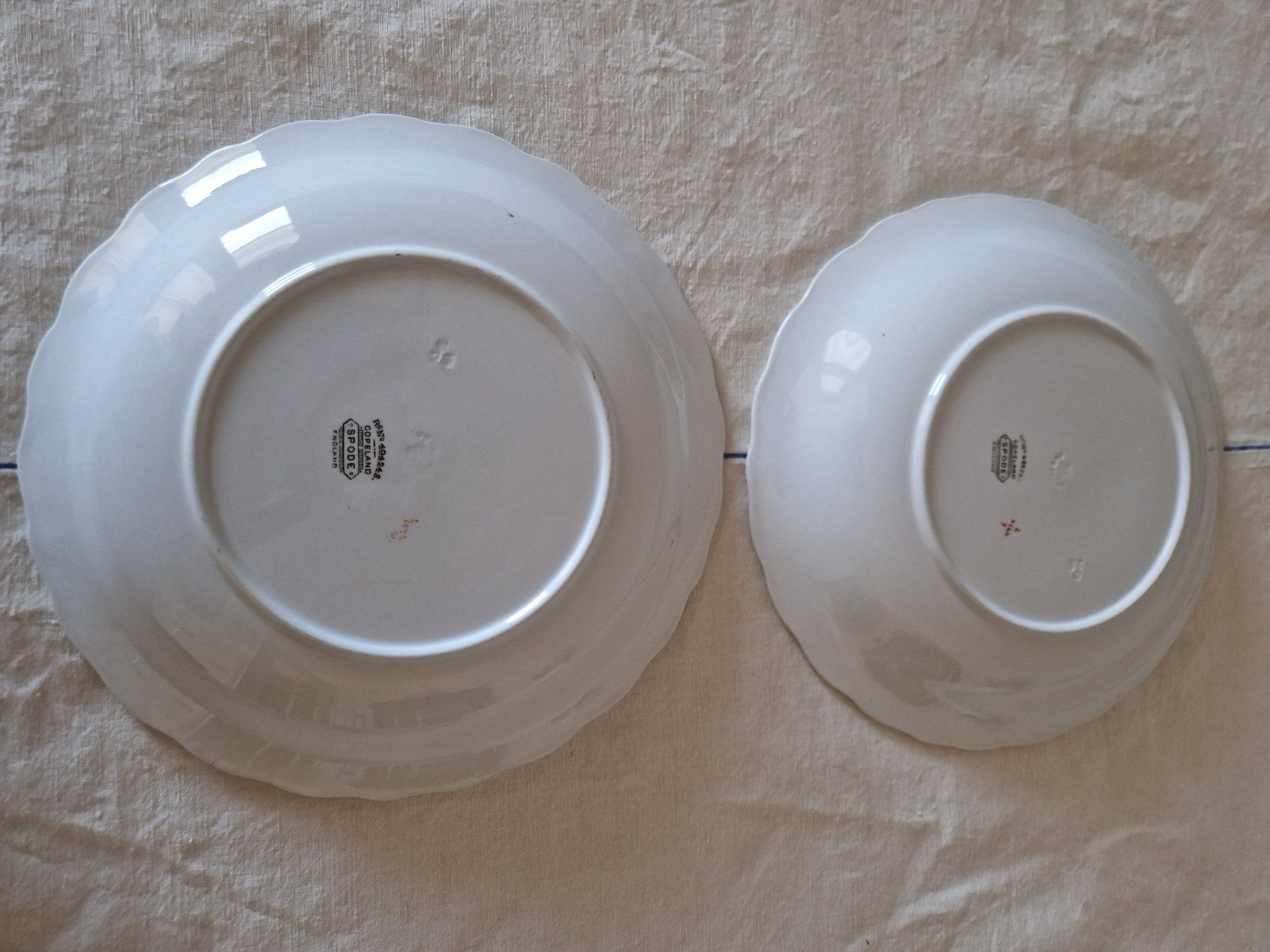 Spode Piatti: Spode Teller Antik – Usato da Bern venduto da Antikbatik 8