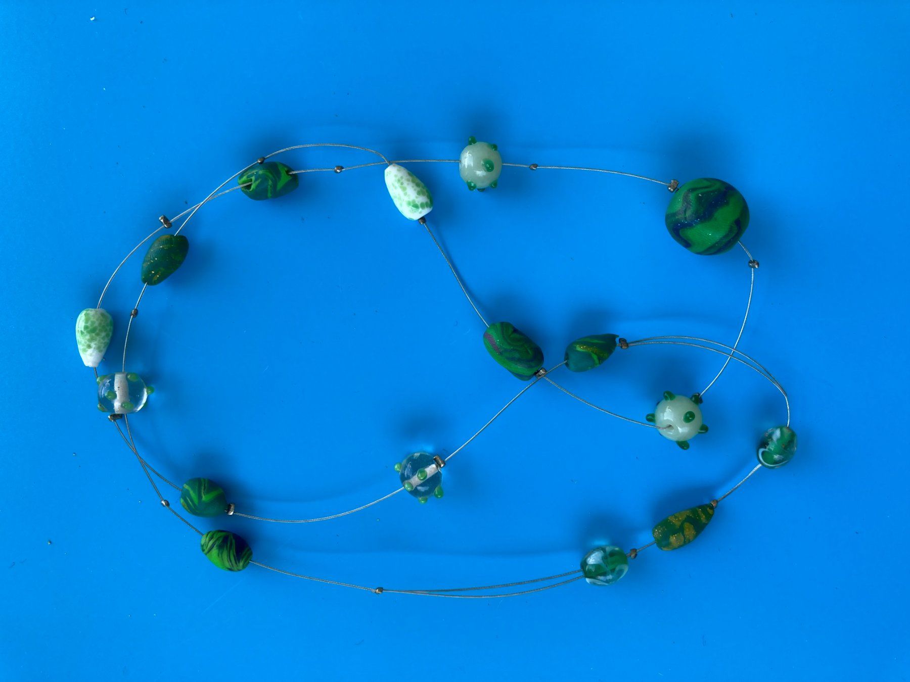Ketten: Modeschmuck  Halskette  Handarbeit – Gebraucht aus Subingen von ArtBead 2
