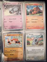 Seltene Pokémon Karten Set Beldum, Klawf, Torkoal, Komala