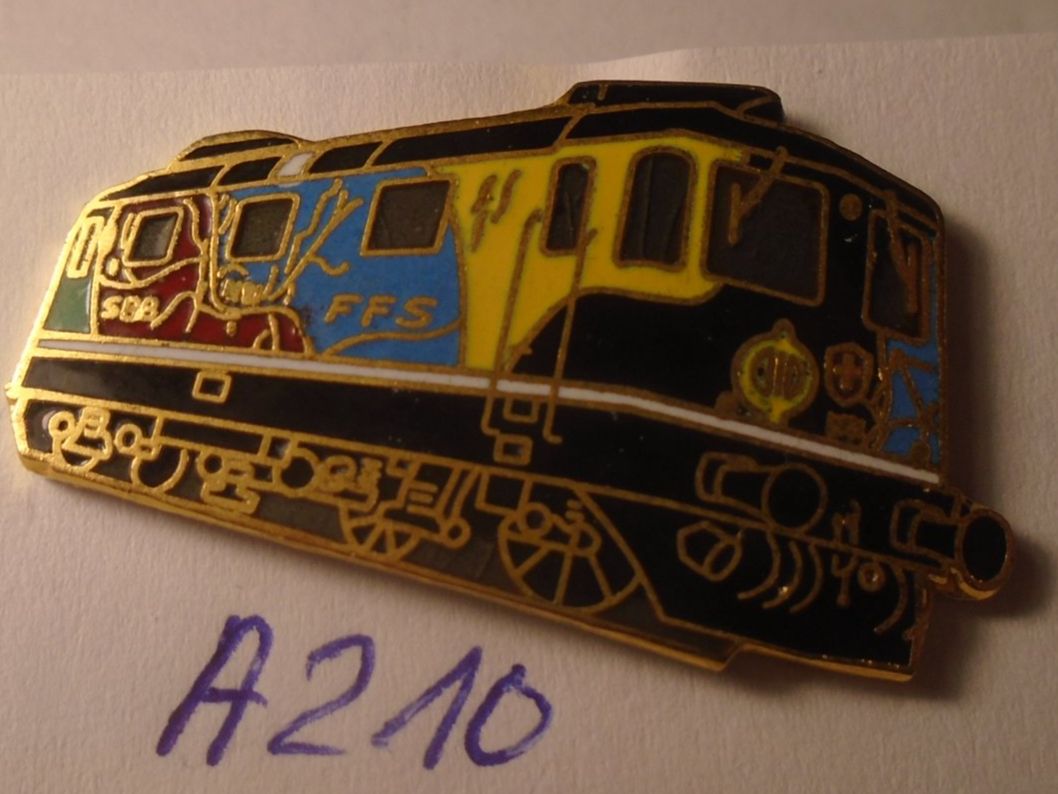 SBB/CFF/FFS Placchette & Badge: 1 SBB FFS Lokomotiven  Pin (A210) – Usato da Winterthur venduto da Beli2000