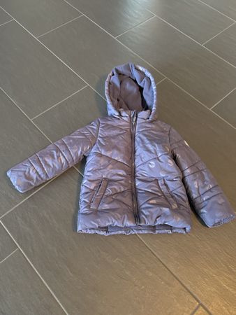 Esprit Winterjacke Gr. 104/110, dunkelblau, Mädchen!