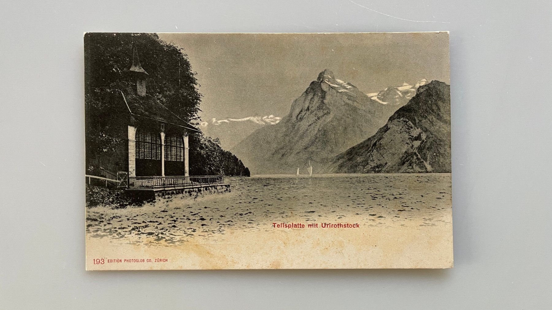 Cartoline postali: Tellsplatte mit Urirothstock ok – Usato da Glattfelden venduto da cybermaxx