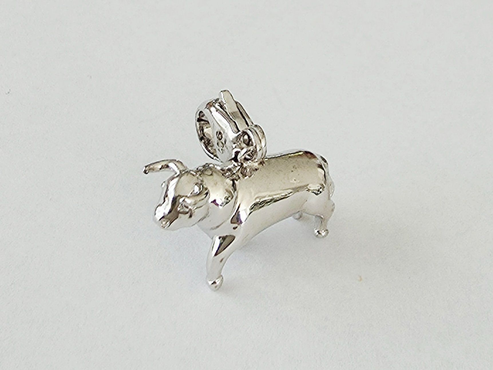 Anhänger: Charm "Stier" Silber 925 - Sternzeichen / Amulett - Neu – Neu und originalverpackt aus Uetikon am See von Coralreef