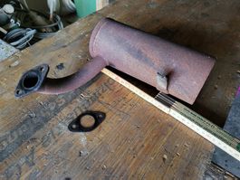 Auspuff original Mag Motor Rapid Aebi Bucher Motrac Bureköni