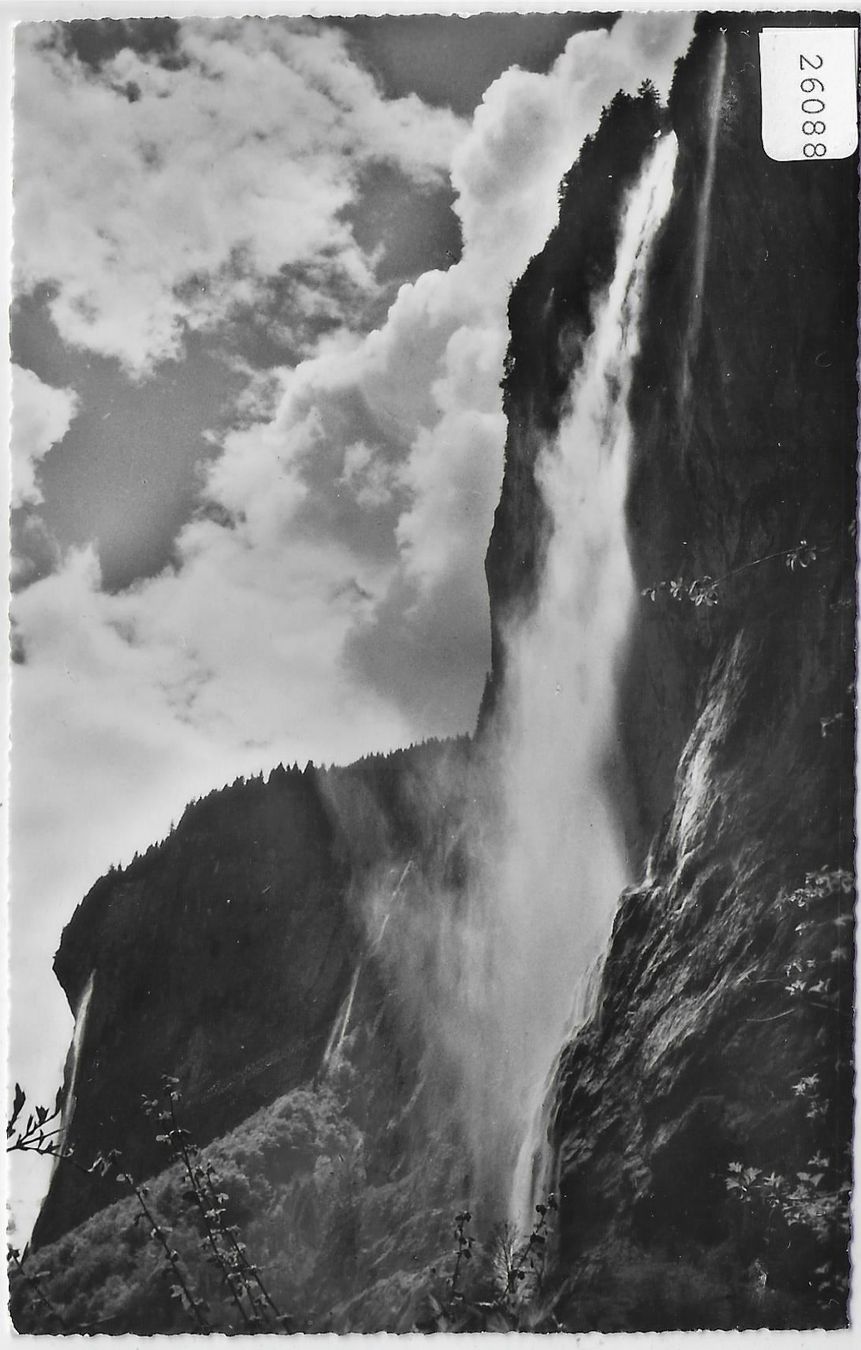 Ansichtskarten: Lauterbrunnen - Staubbach – Gebraucht aus Ettingen von Kartenplanet