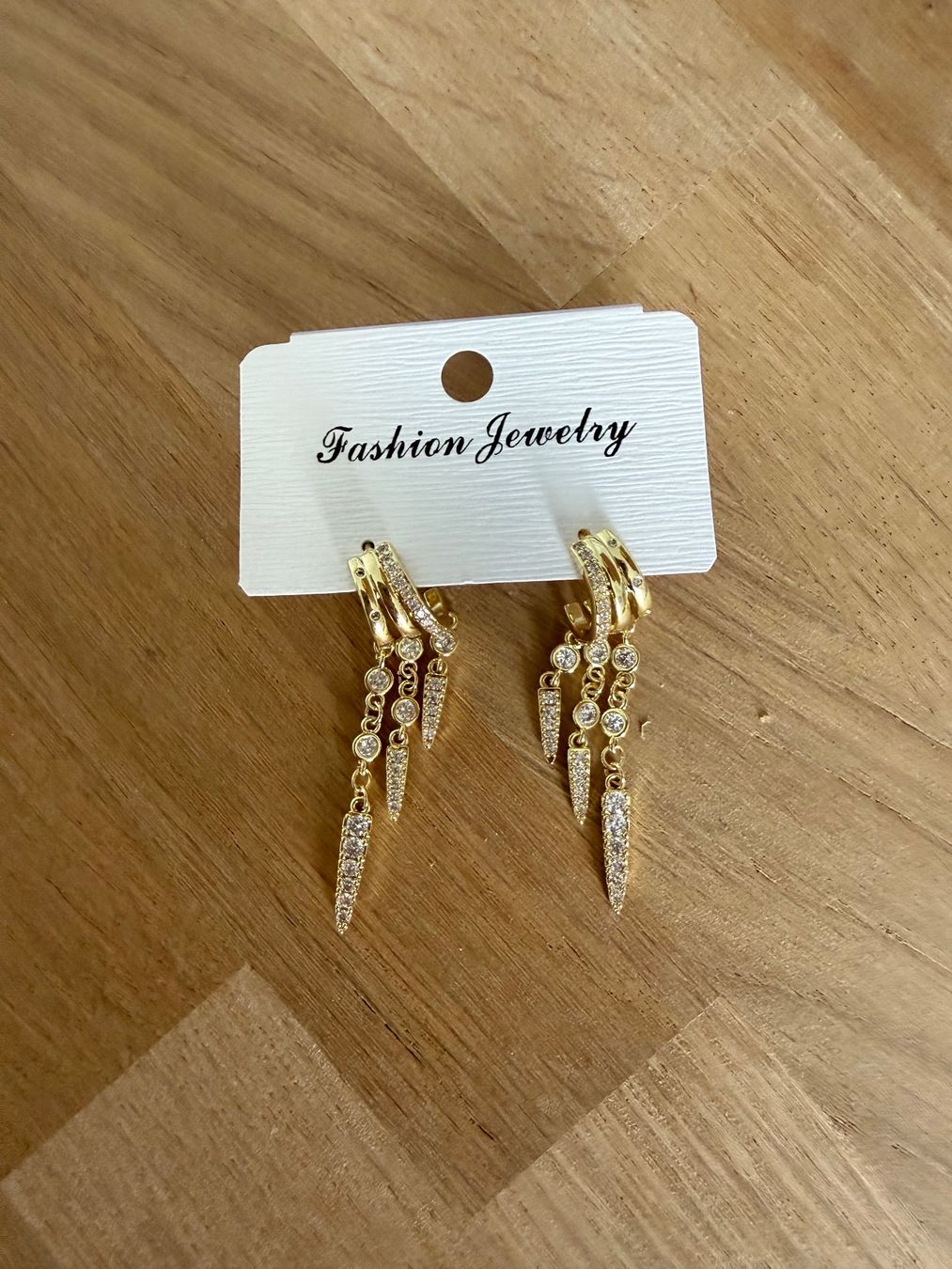 Orecchini pendenti & Orecchini a lobo: Boucles d'oreilles dorées – Nuovo e nell'imballaggio originale da Marly venduto da FabienD