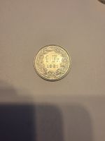 piece argent 1chf 1961 SUP/UNZ