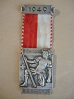 1949 Schützenfest Auszeichnung Medaille Kranz Feldschiessen