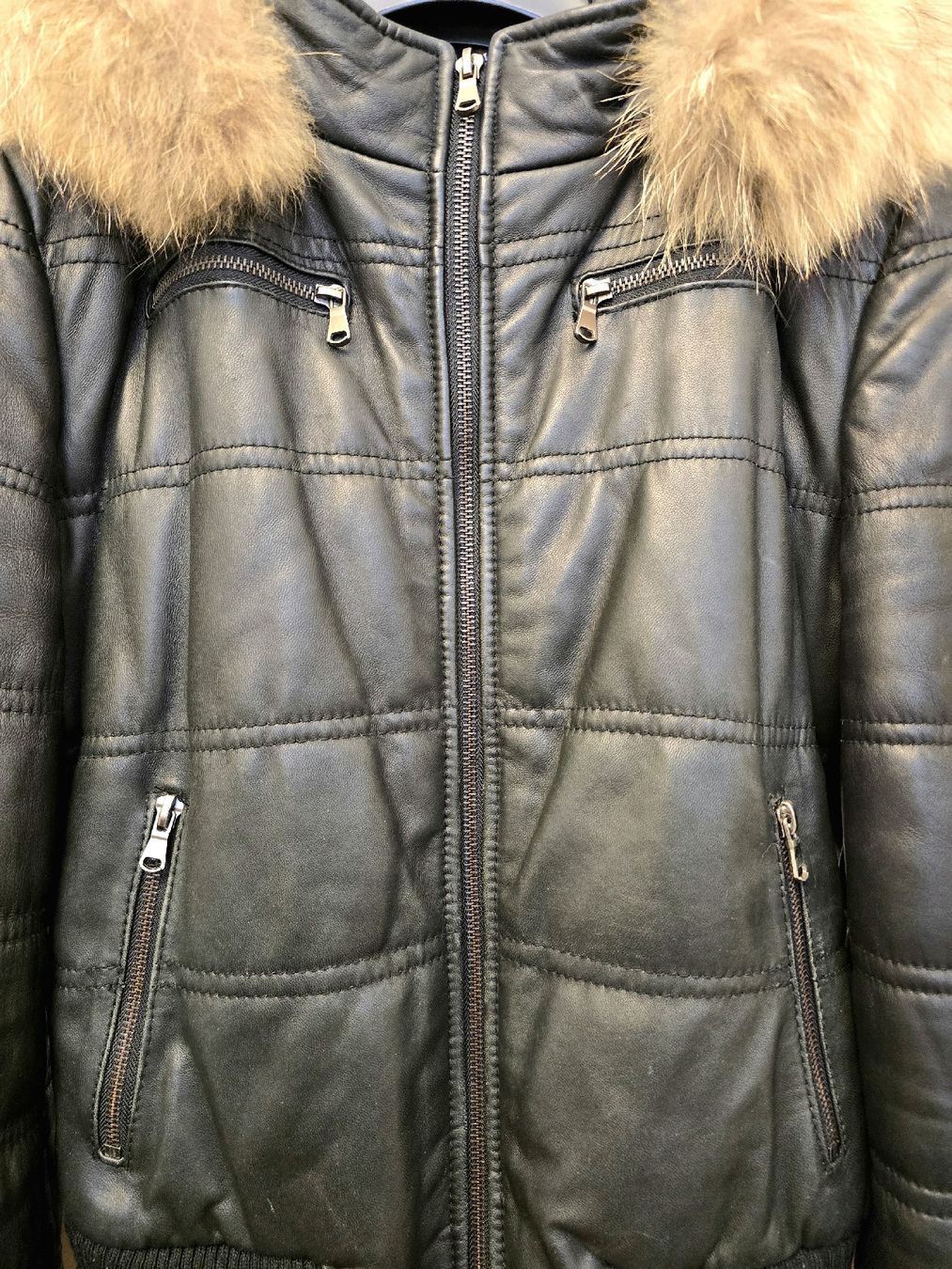 Giacche: Bruno Morelli Echtpelz Winter Jacke, Echtleder Gr.36 – Usato da Rorschacherberg venduto da Olgamedved 1