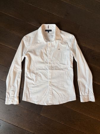 Tommy Hilfiger Hemd, Weiss, Grösse 152, Top Zustand!