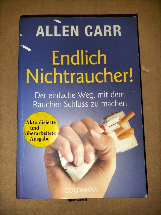 Buch Endlich Nichtraucher Ratgeber Allen Carr Kaufen auf Ricardo