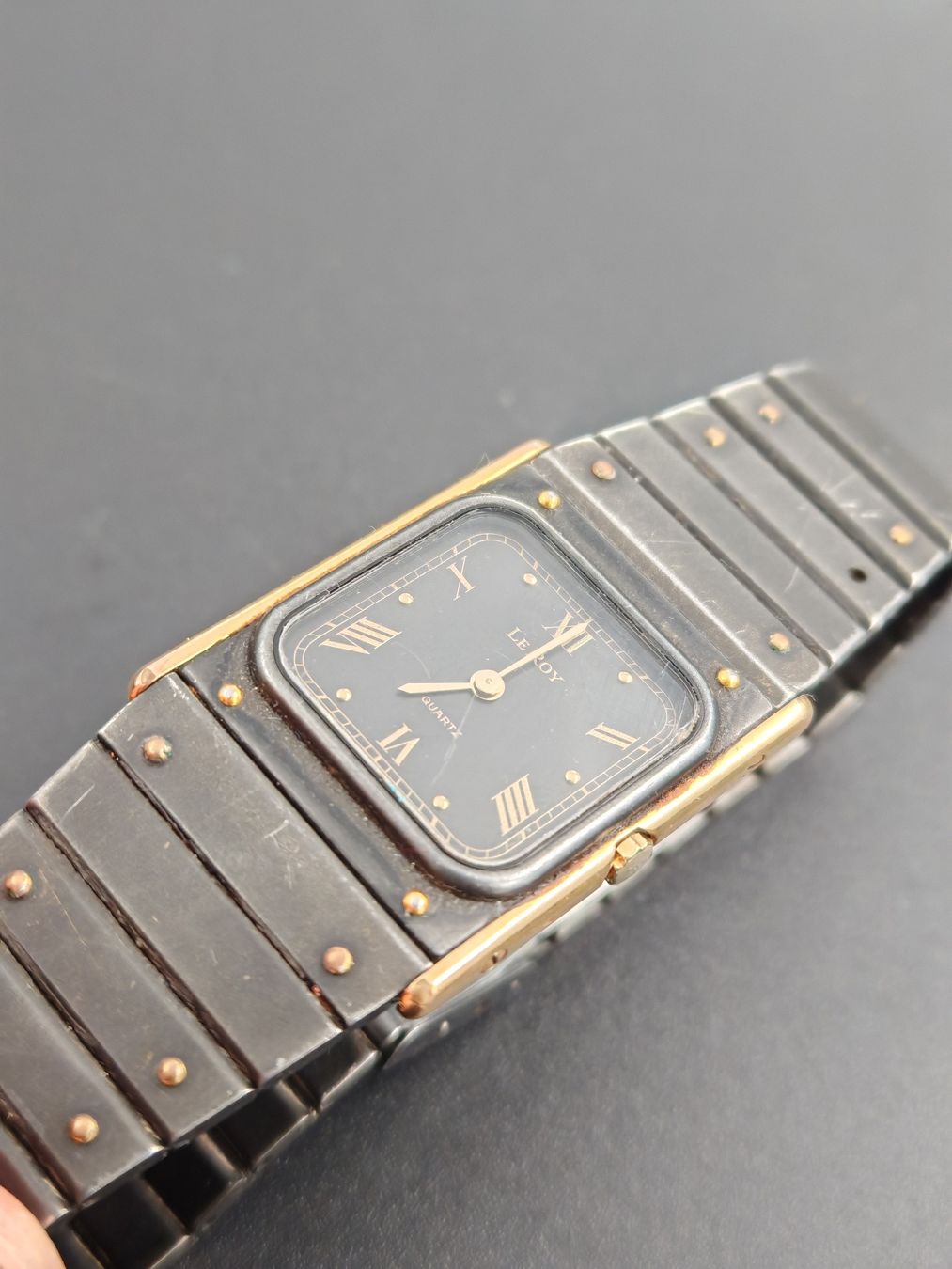 Orologi: LE ROY QUARTZ (Tank style) – Usato da Otelfingen venduto da Yossi-68 8