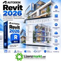 Autodesk Revit 2026 – 1 Jahr Lizenz (Windows)