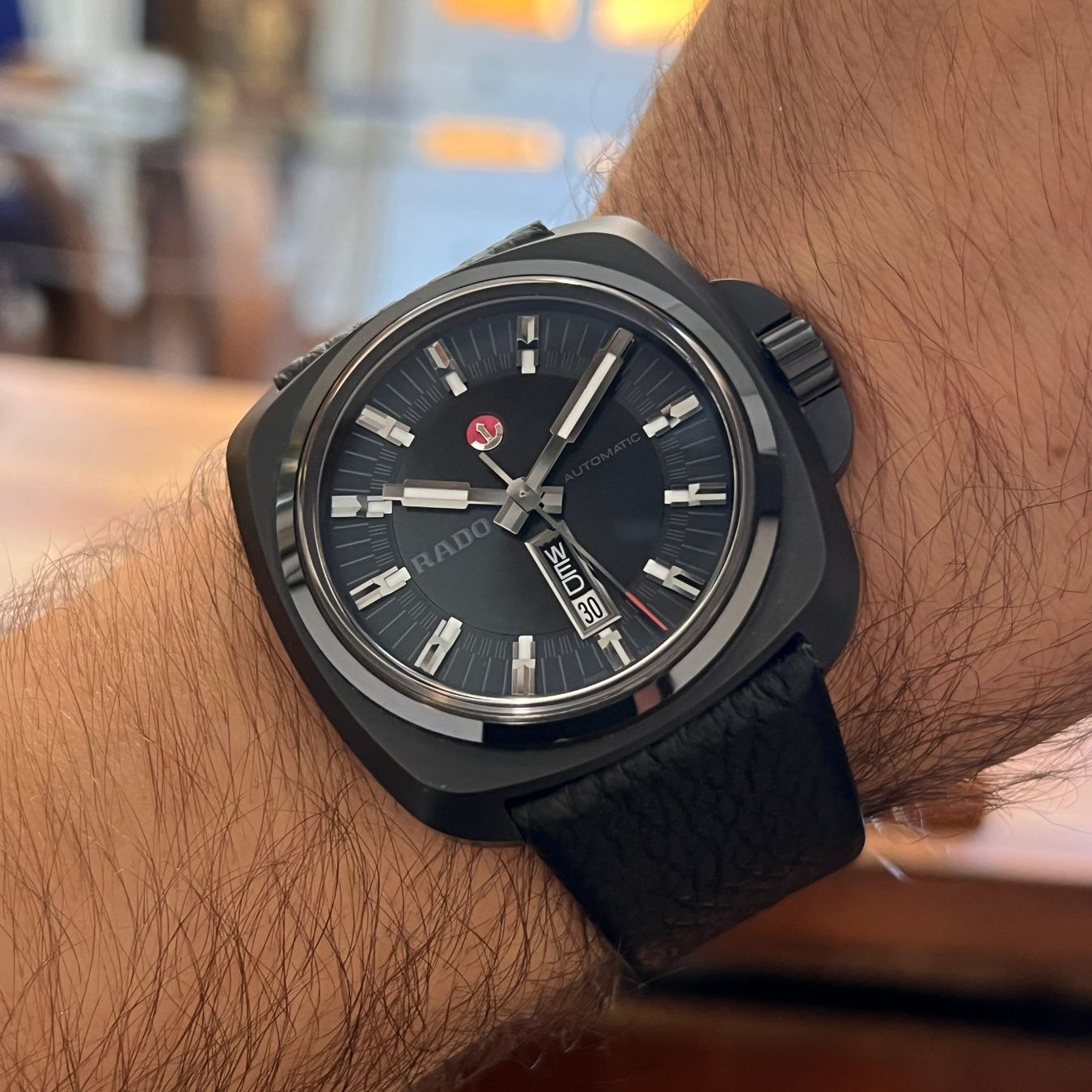 Rado Montres: Rado HyperChrome Automatic Day-Date XL 764.047.1.3 – D'occasion à Carouge GE par Watchaser 3