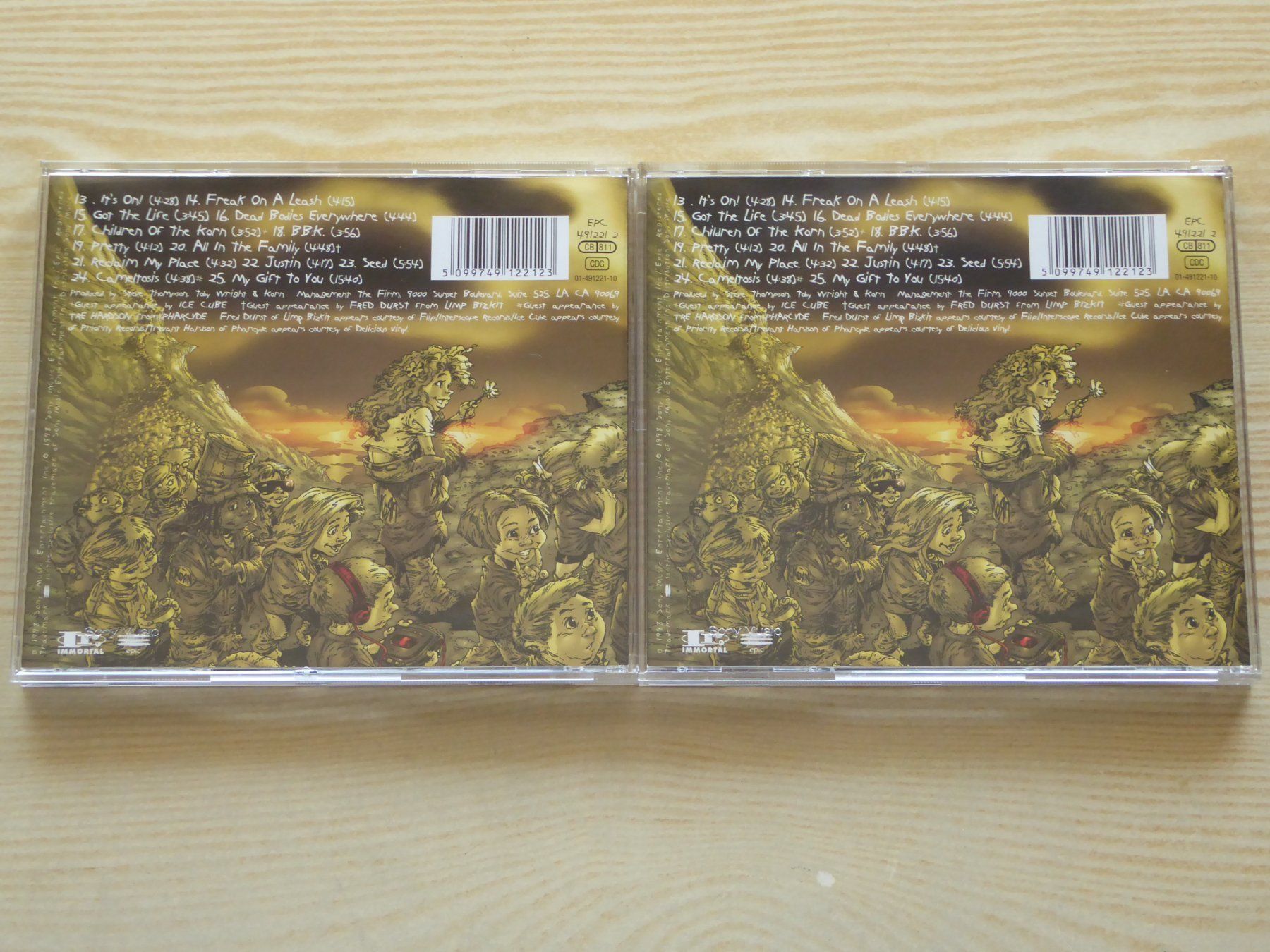 CD: 10 CDs Metal: Korn & Linkin Park – Usato da Triesen venduto da Comix8 4