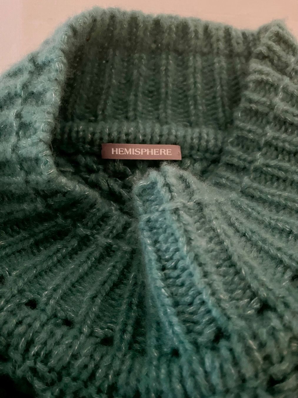 Hemisphere Pullover & Sweatshirts: Kuscheliger Kaschmir Pullover Hemisphere Türkis Gr.S NEU – Neu (gemäss Beschreibung) aus Weiningen ZH von san_7hsm 2