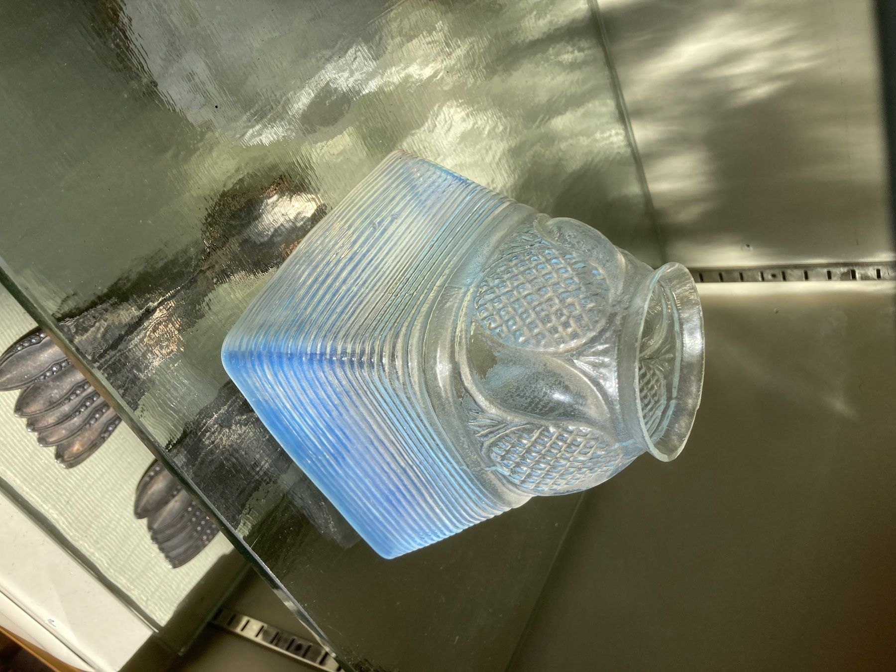 Abat-jours: antiker Lampenschirm - Glas – D'occasion à zürich par papalapa