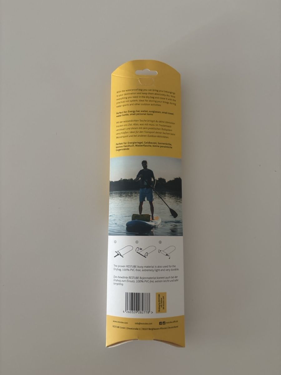 Taschen: 2x Restube Drybag 10 Litres orange with shoulder strap – Neu und originalverpackt aus Ennetbaden von iconic5408 1