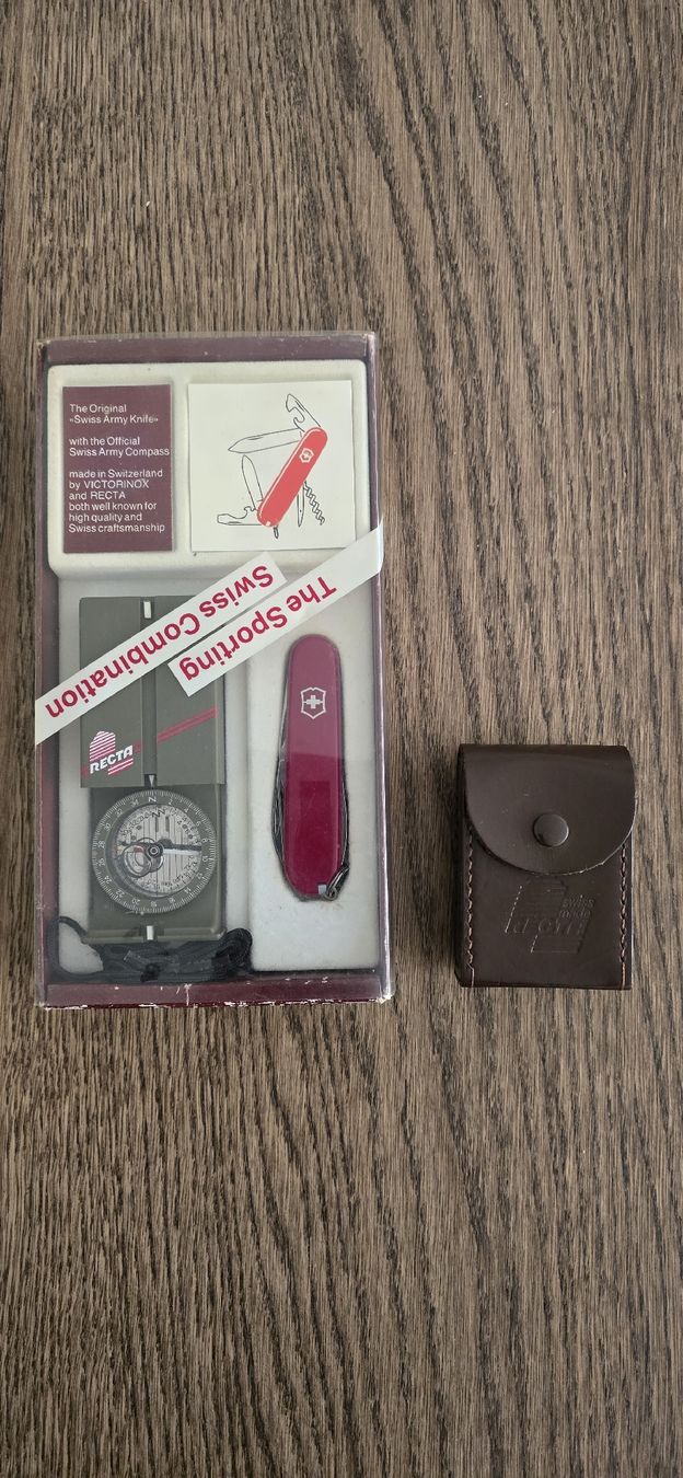 Victorinox Coltelli tascabile: couteau suisse boussole recta – Nuovo e nell'imballaggio originale da Martigny venduto da pivert03