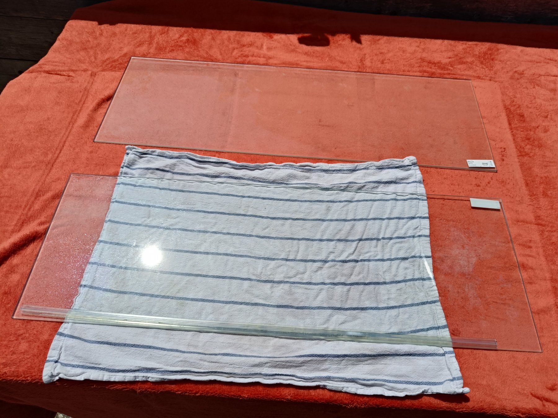 Ikea Bicchieri: IKEA BILLY Glastablare 12 Stk. ca. 76×26 cm – Usato da Hinwil venduto da Kathya02 2