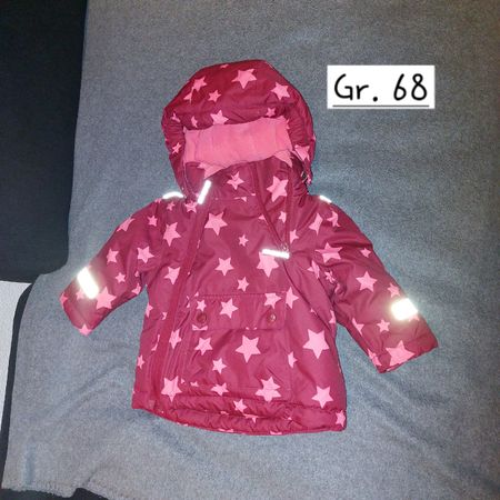 Winterjacke Gr. 68 mit Sternen - Warm und kuschelig!