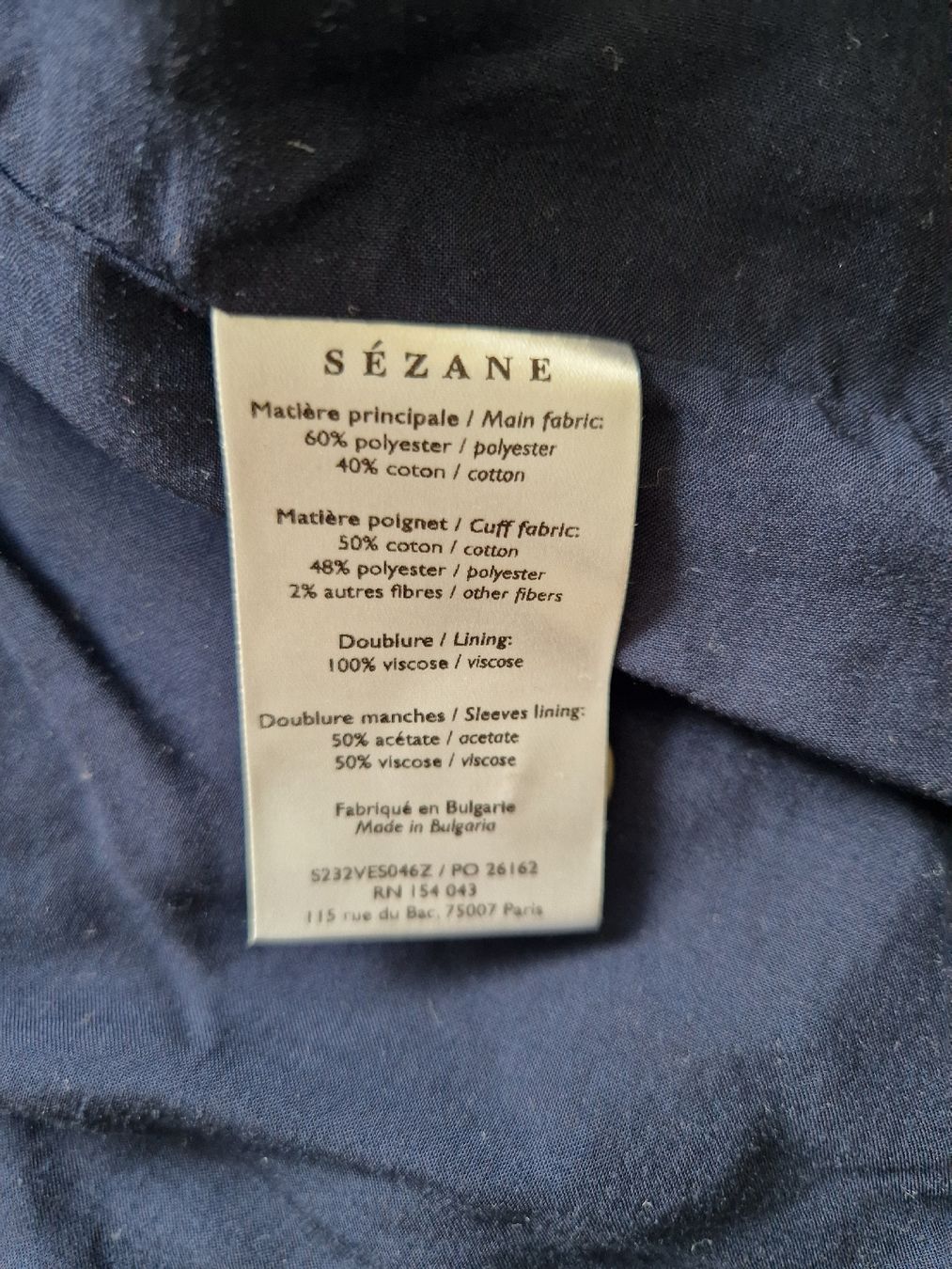 Sezane Giacche: Sézane Will Jacke kariert – Nuovo (secondo la descrizione) da Eschenbach SG venduto da SanFranciscoCalifornia 4