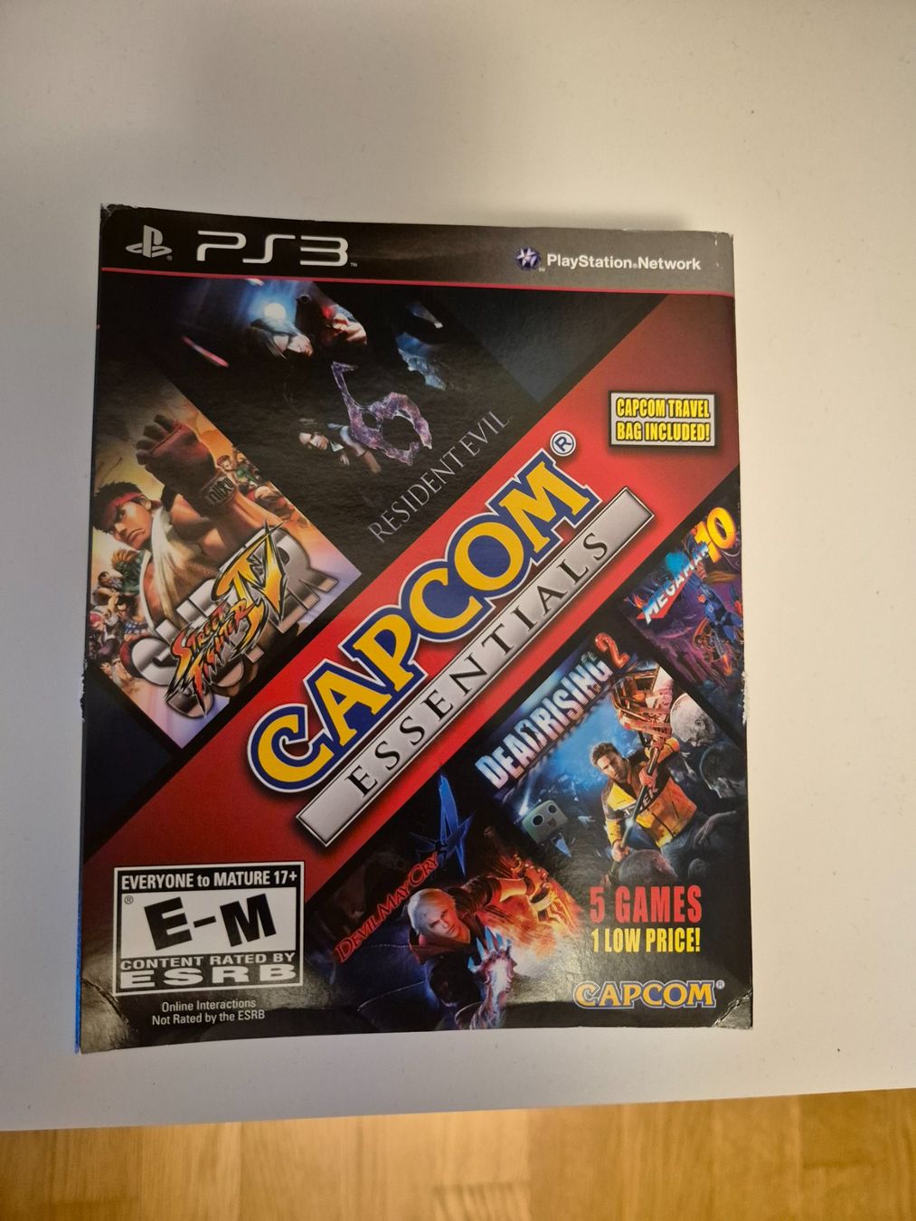 Sony Giochi: Capcom Essentials - RE 6 / DR 2 / SSF 4 / DMC 4 / MM 10 – Usato da Schneisingen venduto da jordan60078