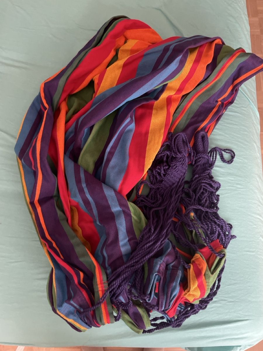 Hamac: Hamac multicolor en tissu – Neuf (Voir description) à Sion par aud_96b6