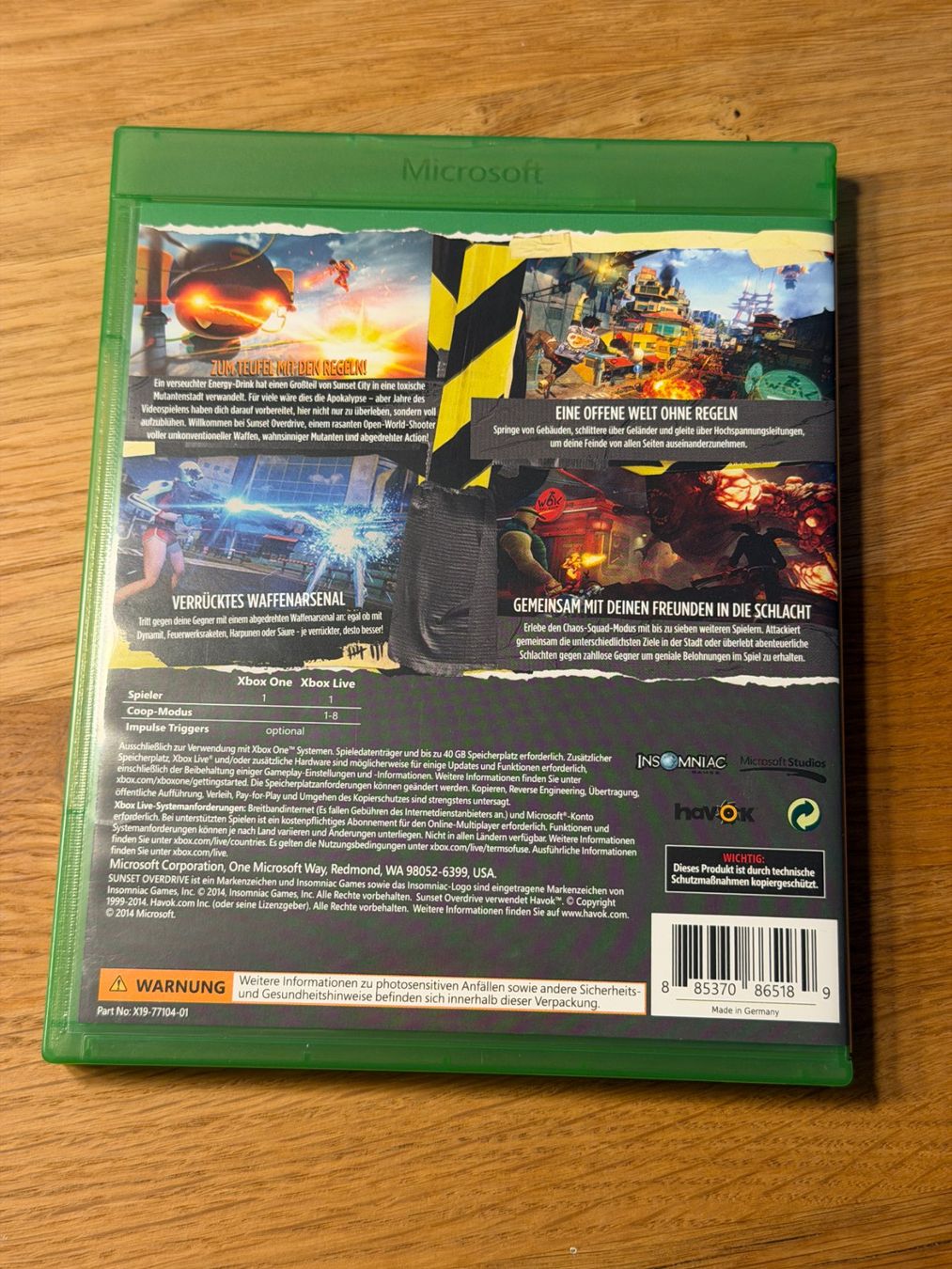 Microsoft Giochi: Sunset Overdrive – Nuovo (secondo la descrizione) da Birmensdorf ZH venduto da SkiByte 1