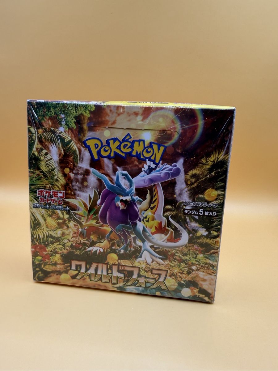 Pokémon Carte collezionabili: Pokemon Wild force Display JP – Nuovo e nell'imballaggio originale da Wetzikon ZH venduto da KartenKid