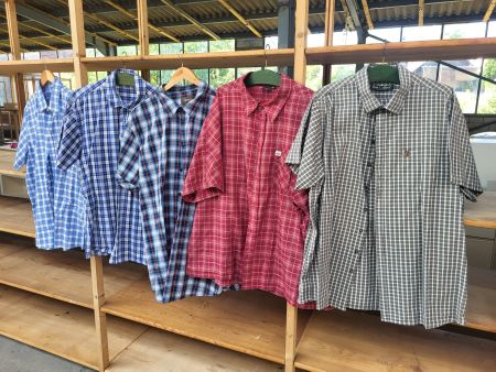 5 kurzarm Männer Hemden Gr. 3XL