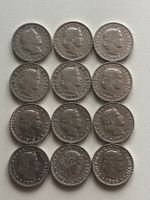 Lot mit 12Stk. 20Rp. 1883/84/85/1908/09/12/13/19/20/21/24/25