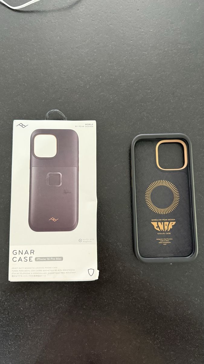 Peak Design Covers & Schutzfolien: Coque iPhone 16 Pro Max Peak Design GNAR  – Neu und originalverpackt aus Alle von benji024