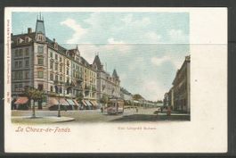 Carte P ( La Chaux-de-Fonds / Rue Léopold Robert )